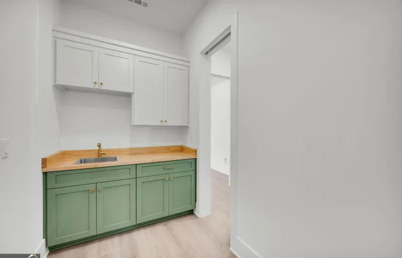 Modern farmhouse on one acre, Cumming, GA: butlers pantry