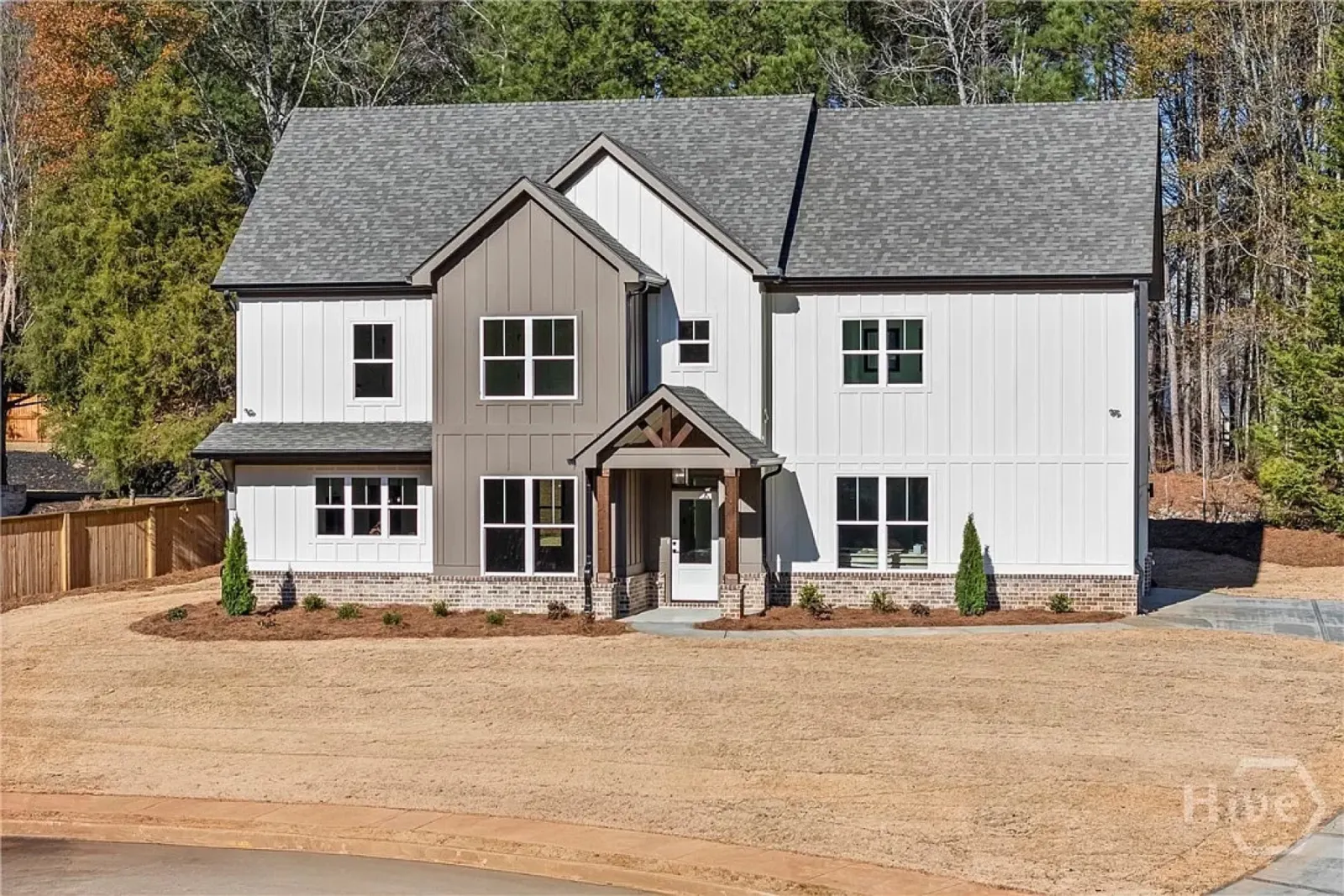 Colonial in the Arbors, Madison, GA: exterior